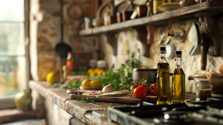 Olivenöl in der Küche